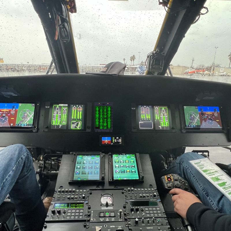 Howell completes UH-60 avionics flight testing with Capitol Helicopters