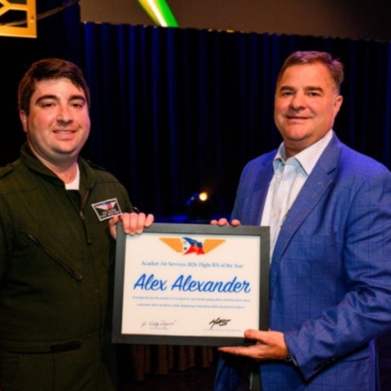 Acadian Air Med awards Flight RN of the Year