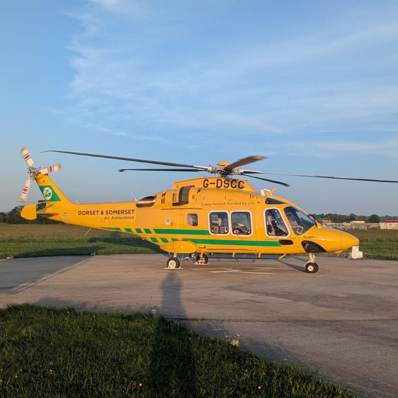 Dorset and Somerset Air Ambulance add 2nd AW169