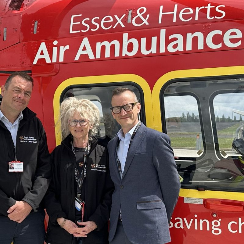 Essex & Herts Air Ambulance scoops national award