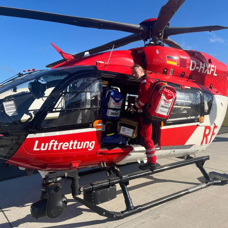 Christoph 42 now carries blood and plasma
