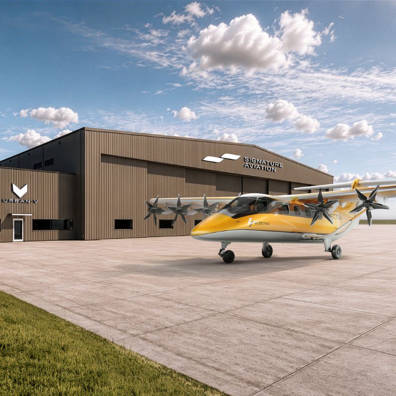 Electra, UrbanV, and Signature Aviation Announce Strategic Collaboration