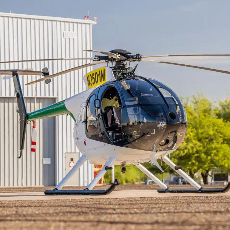 MD Helicopters Delivers First MD 530F to Zimbabwe