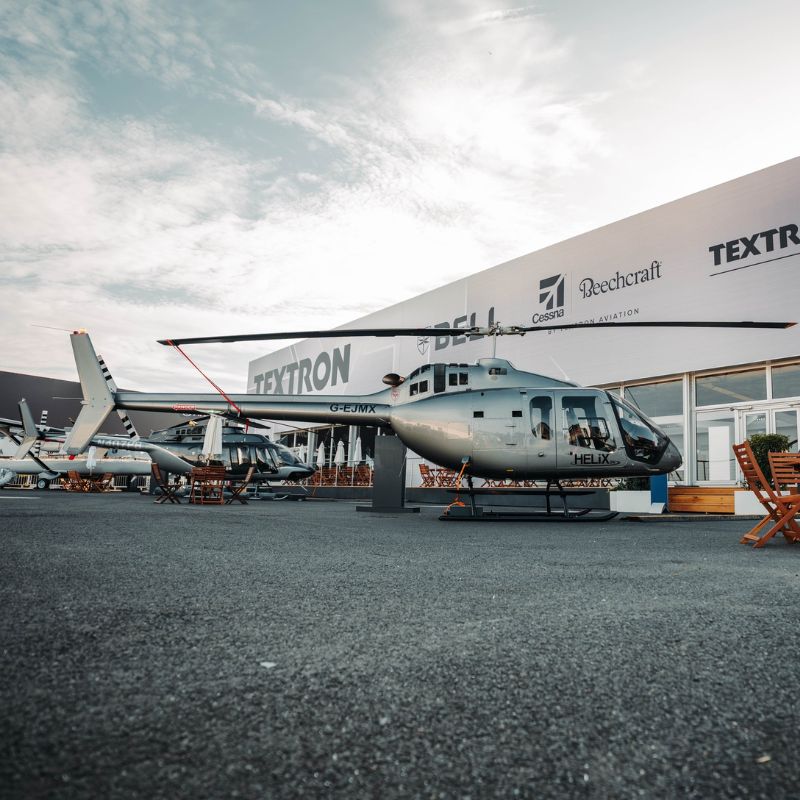Bell uses Farnborough Airshow to mark 700th 505 delivery