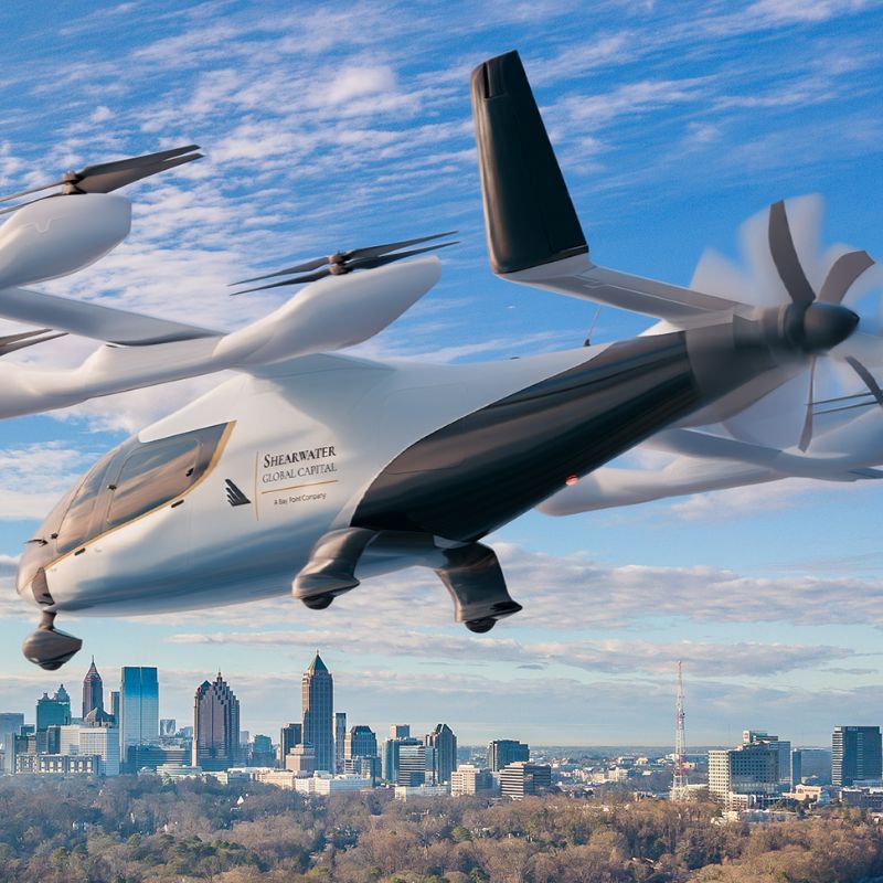 Eve secures an order for up to 16 eVTOLs from Shearwater Global Capital
