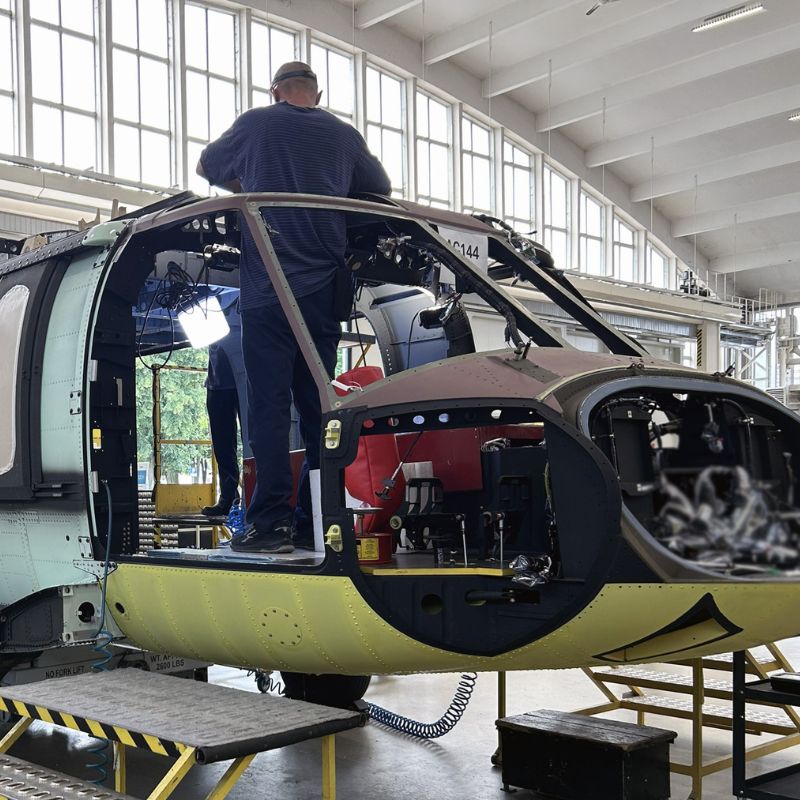 First S70 Firehawk for Europe starts build