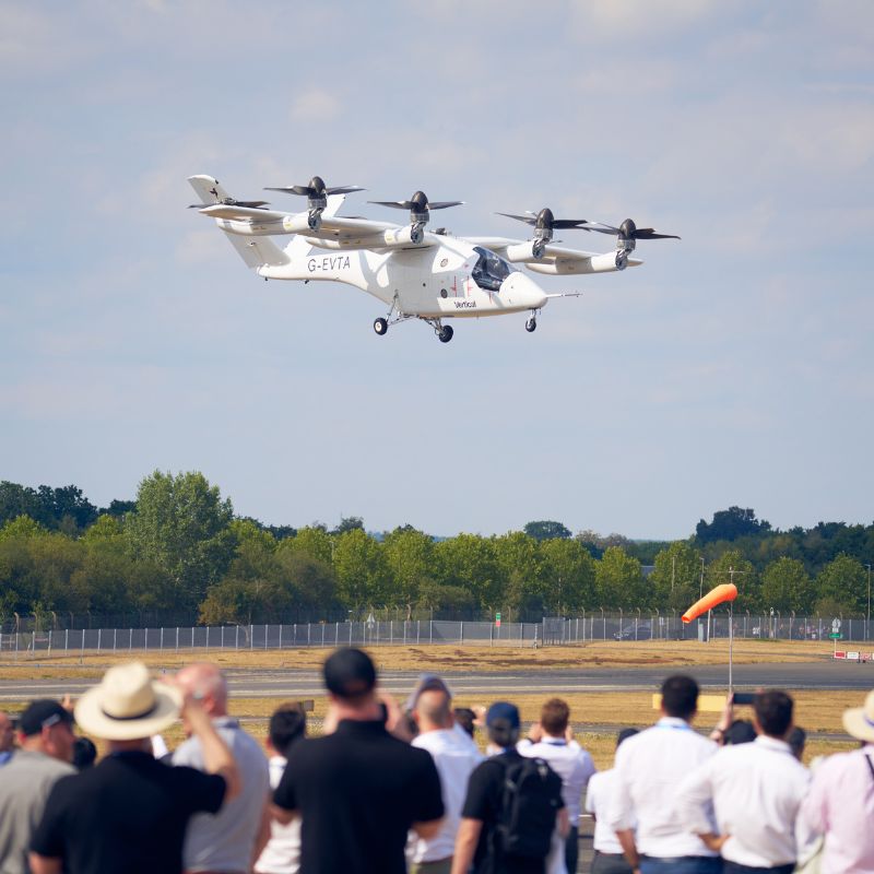 Vertical Aerospace concludes landmark week at Farnborough