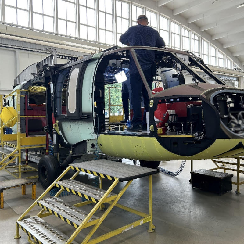 Europe’s first Sikorsky Firehawk begins production