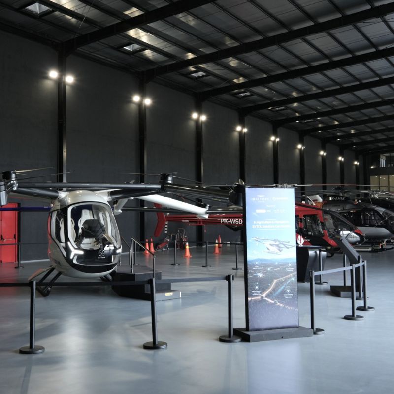 SkyDrive completes eVTOL demo event in Indonesia