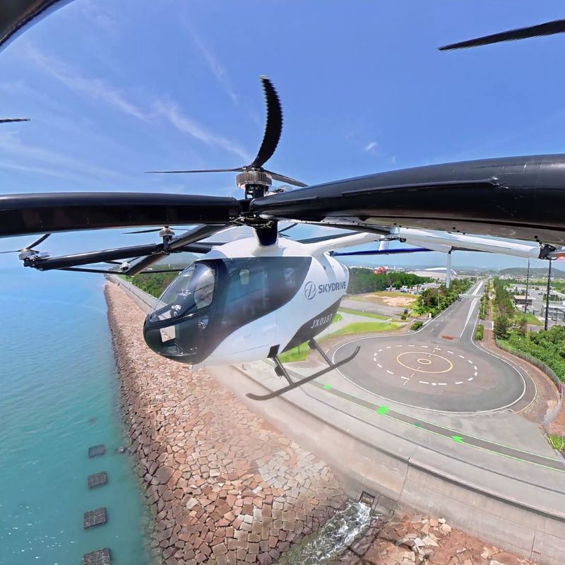 SkyDrive completes tourist flight demos over Japan’s Seto Inland Sea