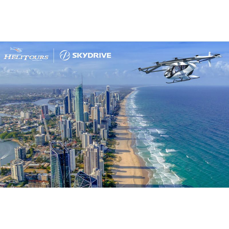 SkyDrive Signs Australia’s First eVTOL Agreement with Gold Coast Helitours