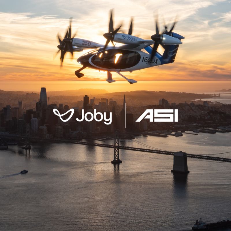 Joby and Air Space Intelligence partner on eVTOL airspace integration