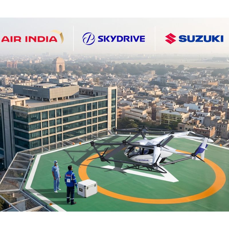 SkyDrive explores eVTOL use for medical logistics in India