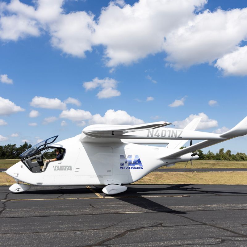 BETA and Metro Aviation Test Electric Aircraft for Texas EMS