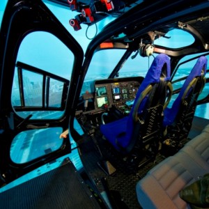 American Eurocopter introduces new Inadvertent IMC course in AS350 simulator